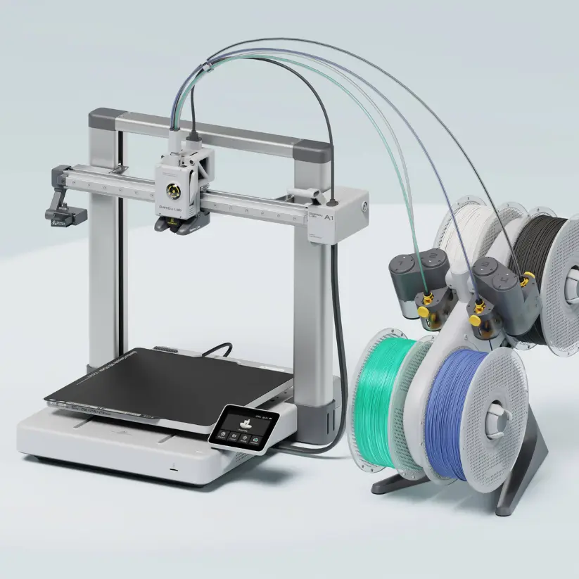 Bambu Lab A1 Combo 3D Printer With AMS 1 Bambu Lab A1 Combo 3D Printer With AMS