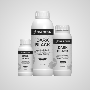 EKA Dark Black Direct Castable Resin for Jewelry