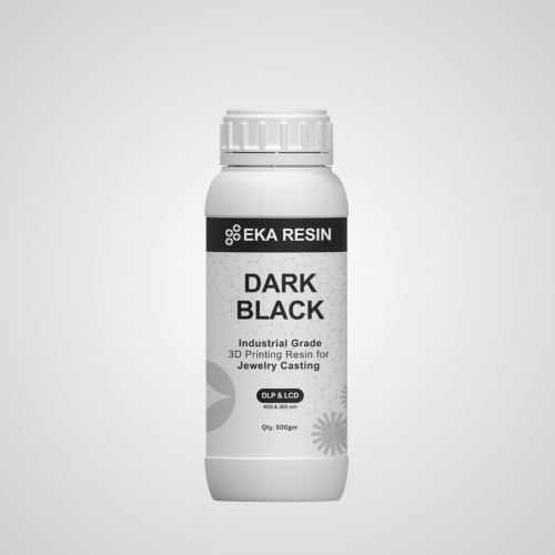 EKA Dark Black Direct Castable Resin for Jewelry - 500G