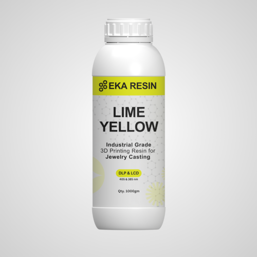 EKA castable resin Lime Yellow -1kg