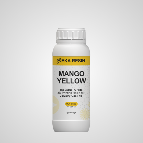 EKA Mango Yellow Direct Castable Resin for Jewelry - 500G