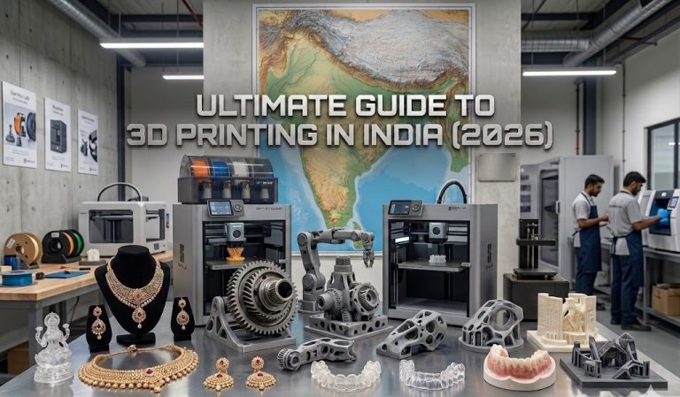 Ultimate Guide to 3D Printing in India (2026) | Printers, Materials & Uses