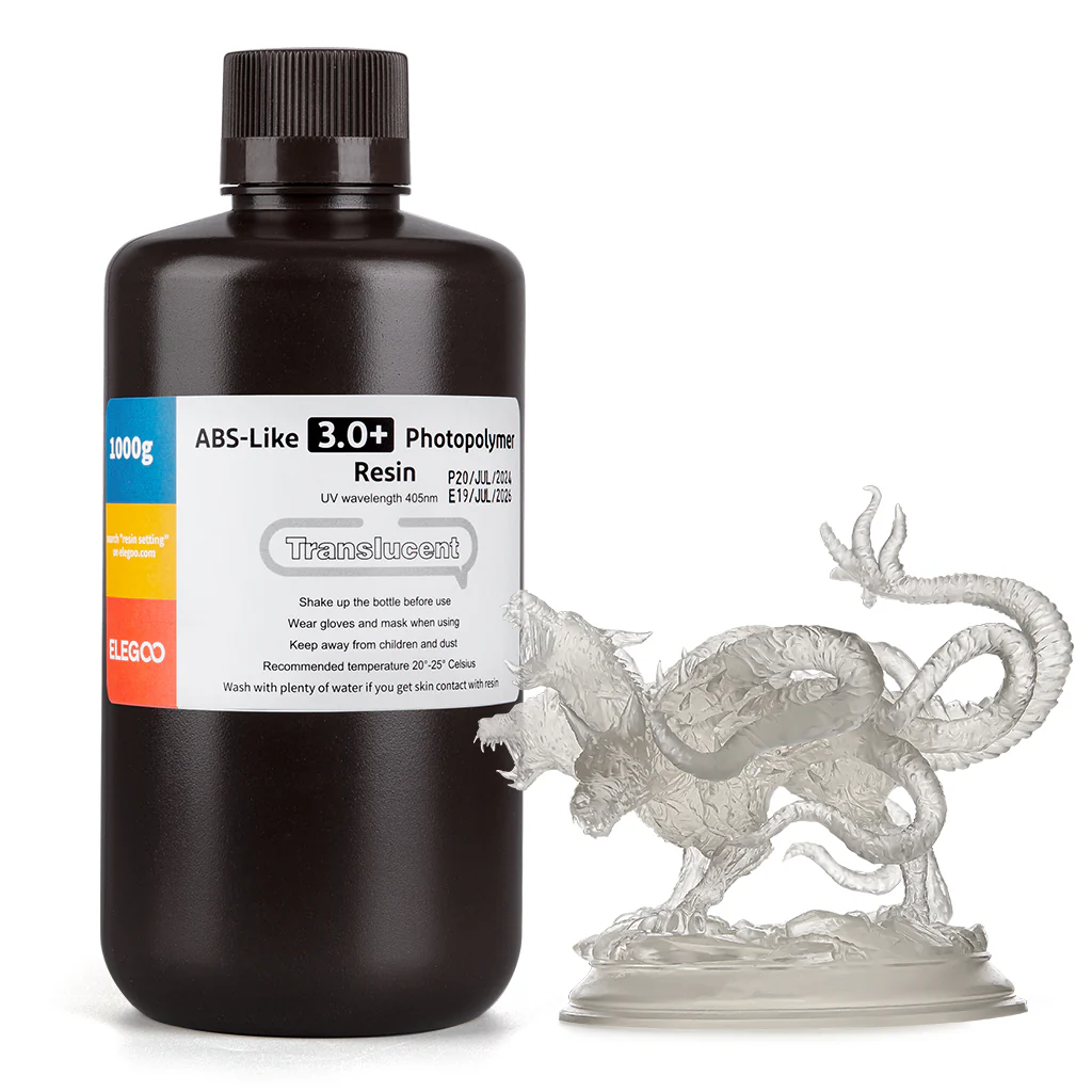 Elegoo ABS-like Resin V3.0+ Colored 1KG 2 Elegoo ABS-like Resin V3.0+ Colored 1KG - Image 2