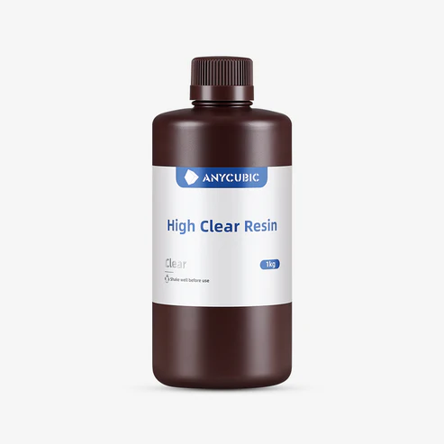 Anycubic High Clear Resin 1KG 2 Anycubic High Clear Resin 1KG - Image 2