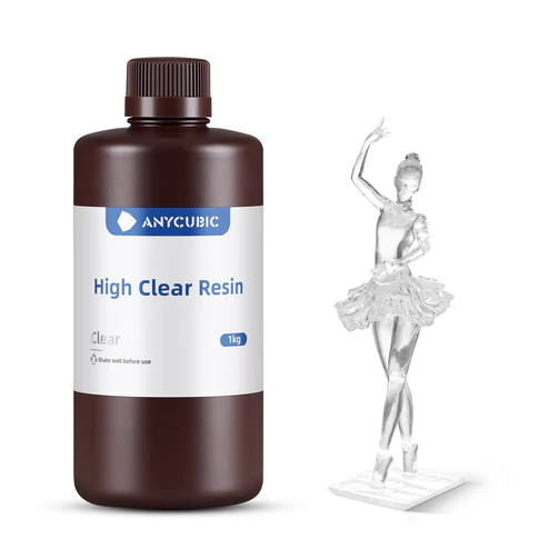 Anycubic High Clear Resin 1KG 1 Anycubic High Clear Resin 1KG
