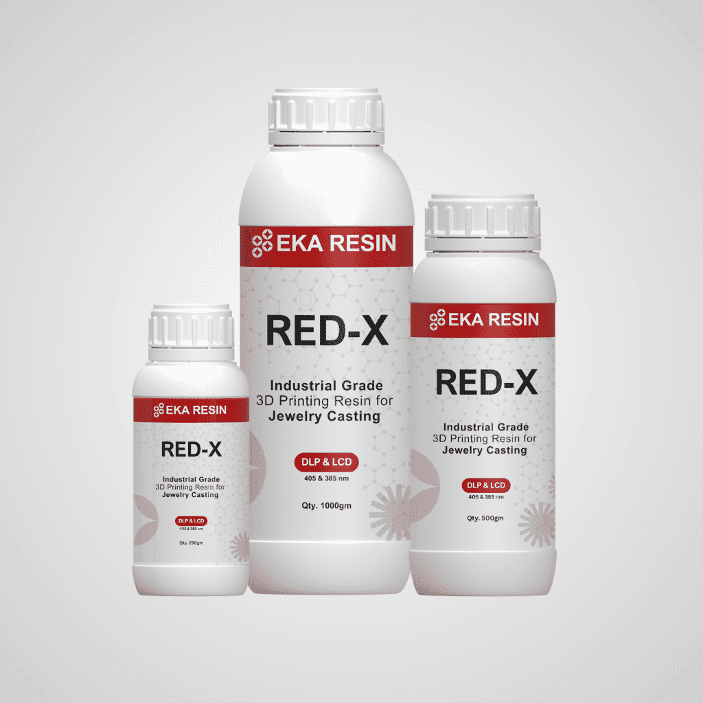 Red Castable Resin for Jewelry Masters