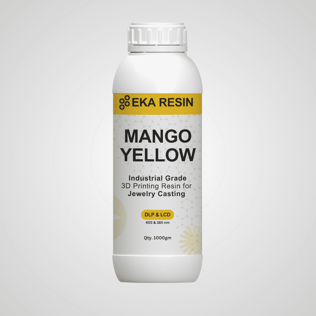 EKA Mango Yellow Direct Castable Resin for Jewelry - 1kg