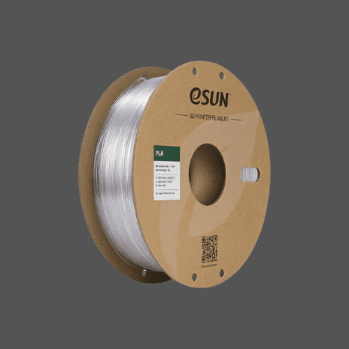 eSUN PLA 1.75mm 3D Printing Filament 1kg – Clear