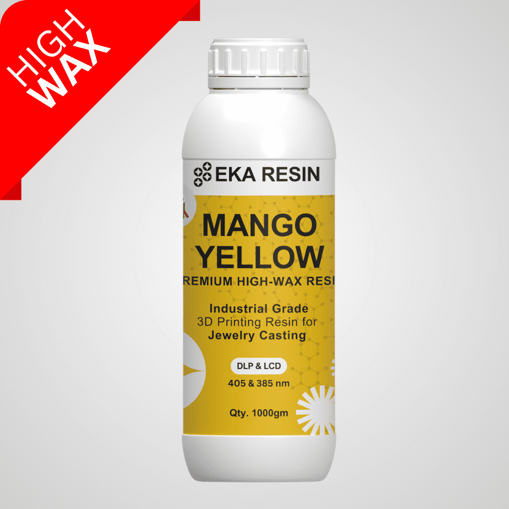 EKA Mango Yellow High Wax Castable Resin 1kg