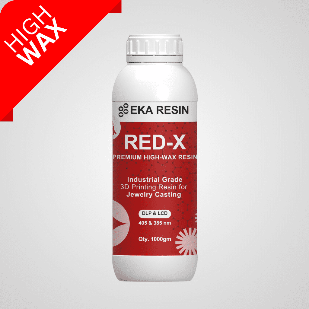 EKA RED-X High Wax Castable Resin 1kg